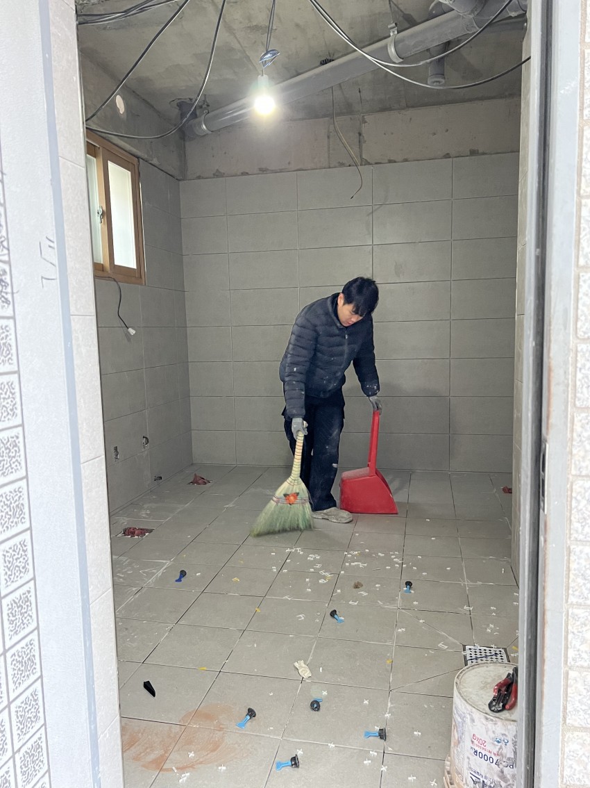 신성상사 사무실 화장실 인테리어 공사