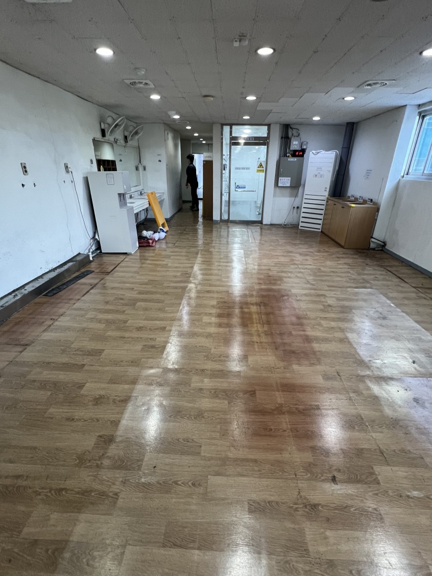 엘앤에프 대구공장 샤워실 탈의실 부분 리뉴얼계획